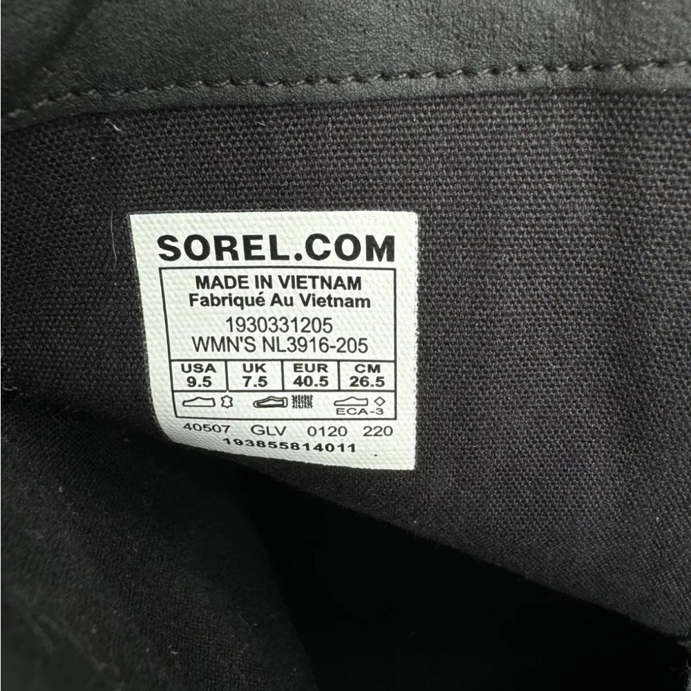 Sorel Cate Women’s Buckle Brown Leather Boots Size 9.5 - Picture 8 of 8
